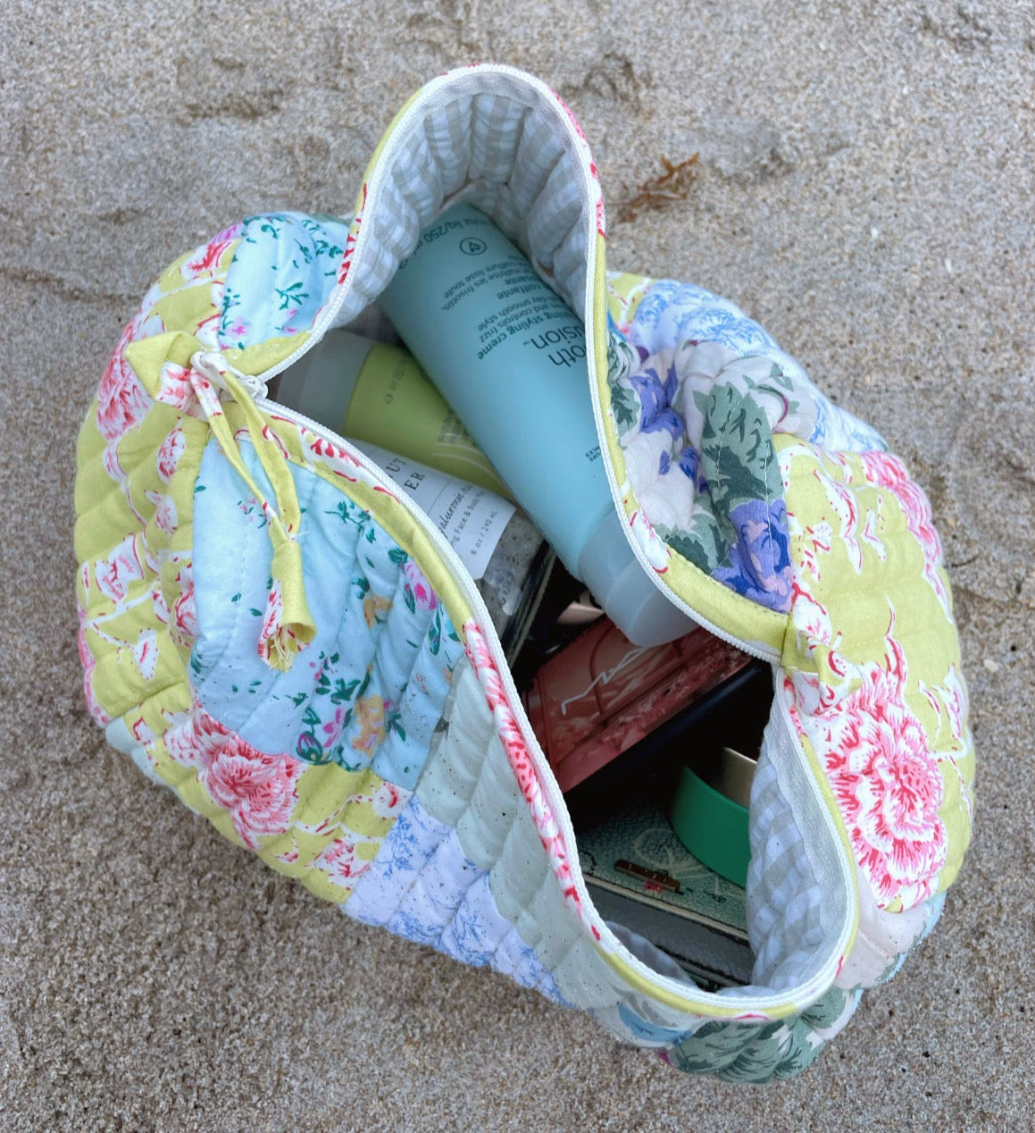 Sadie Patchwork Pouch - Erin Made