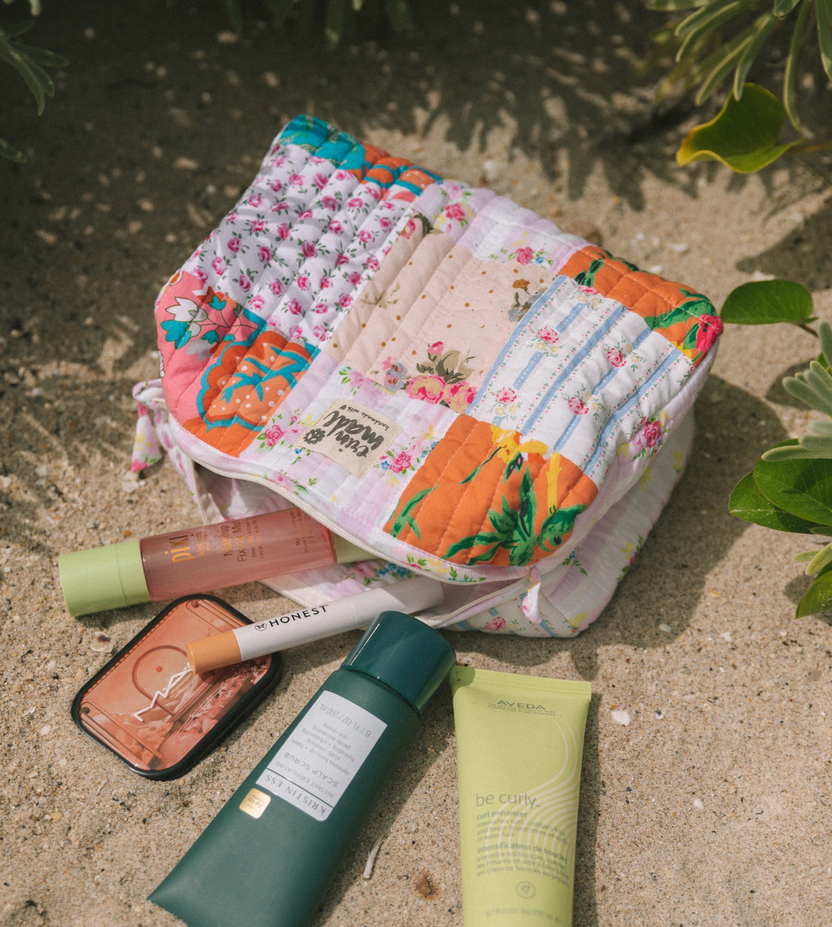 Isabelle Patchwork Pouch - Erin Made