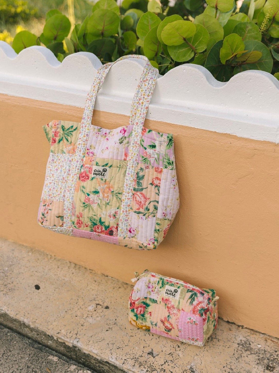 Leah Patchwork Pouch - Erin Made