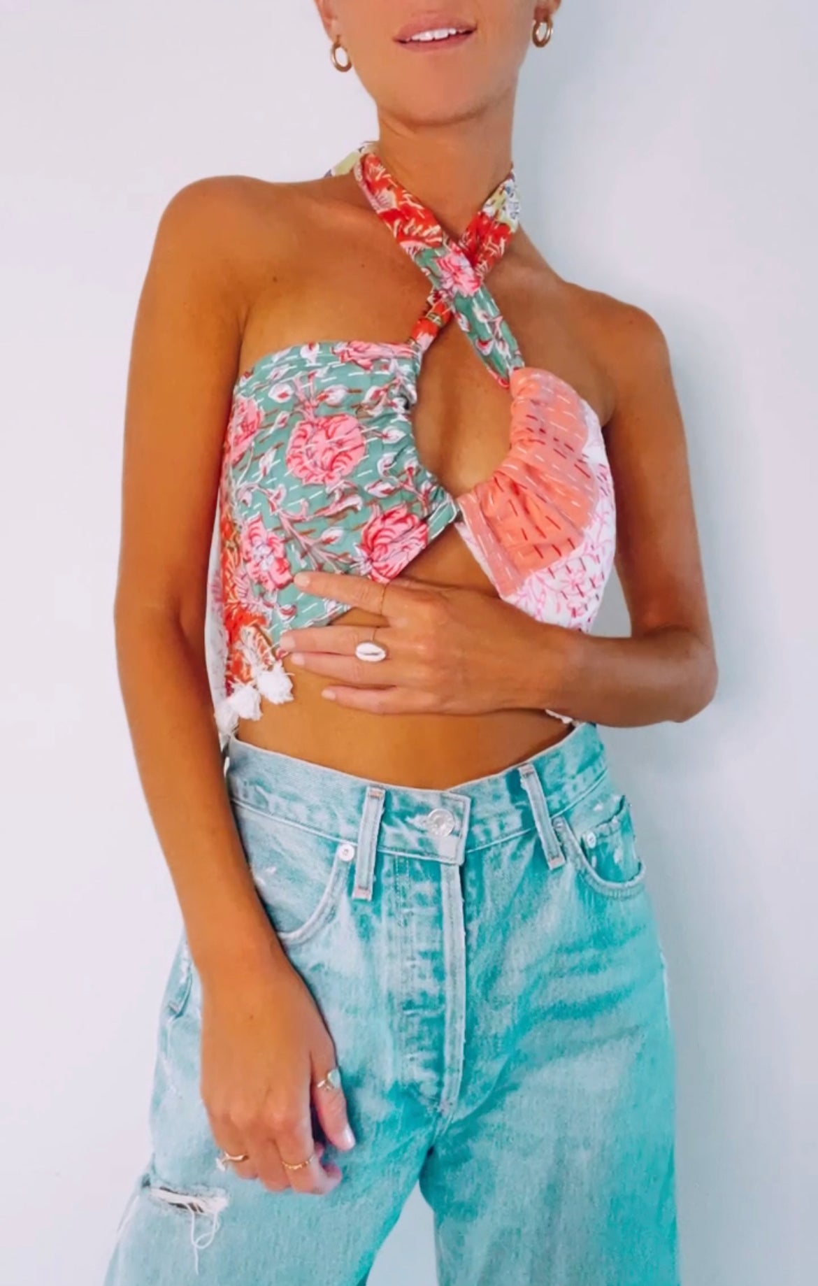 Dani Peace Work Convertible Crop