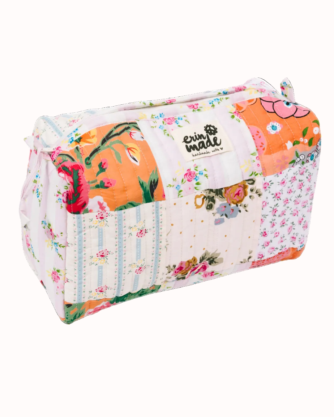 Isabelle Patchwork Pouch - Erin Made