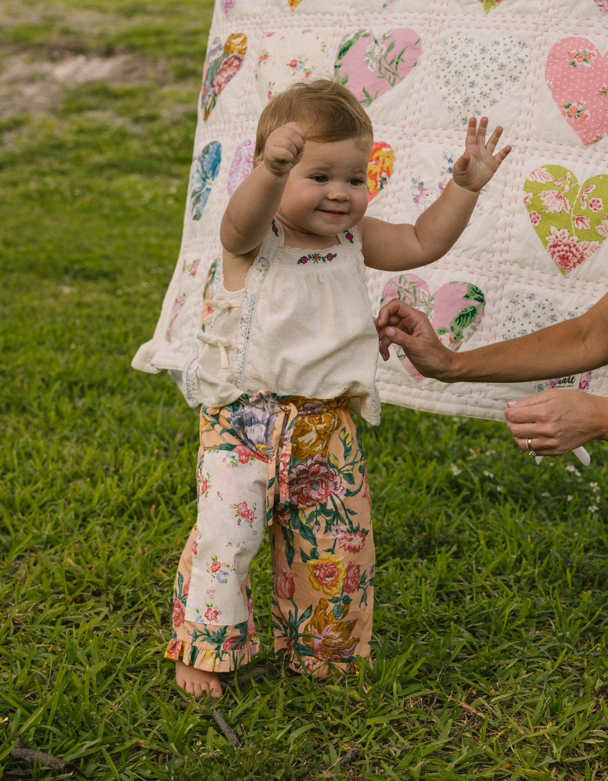 Sweet Pea Pant - Tangerine