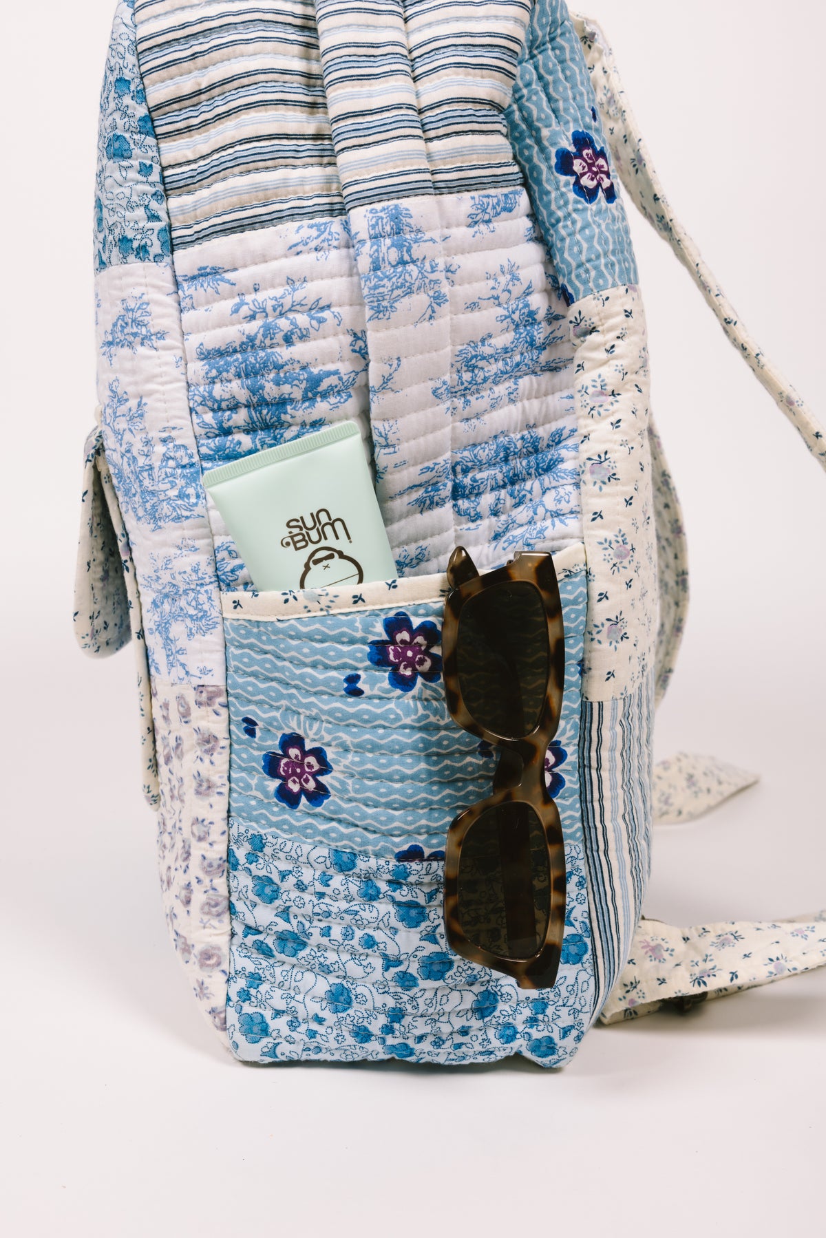 Quinn Patchwork Quilted Backpack - Erin Made