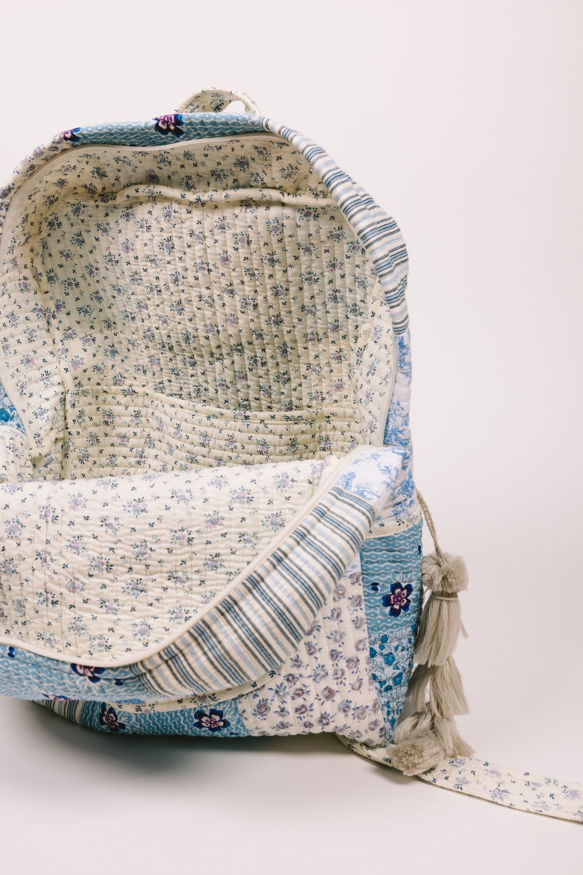 Quinn Patchwork Quilted Backpack - Erin Made