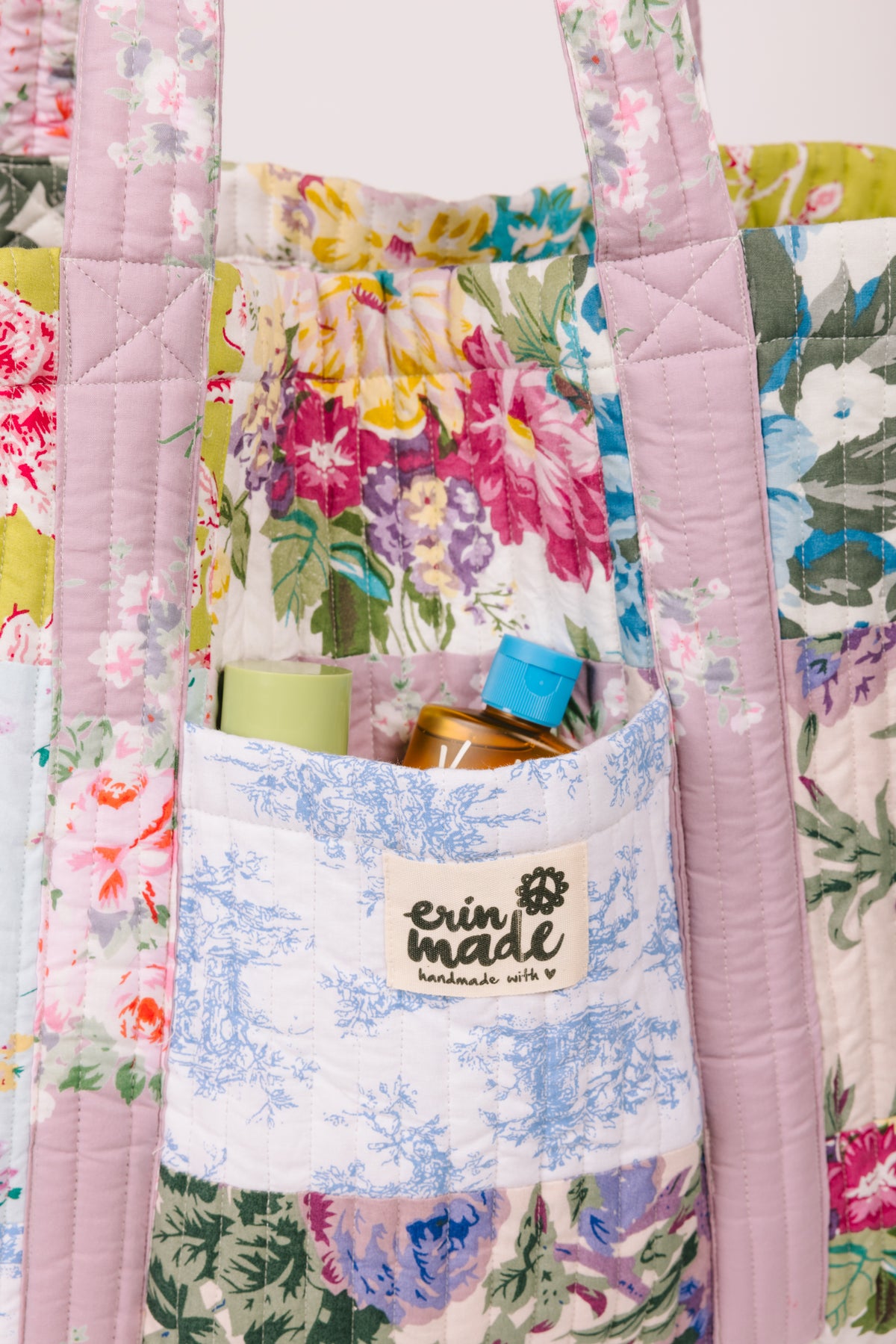 Sadie Patchwork Weekender - Erin Made