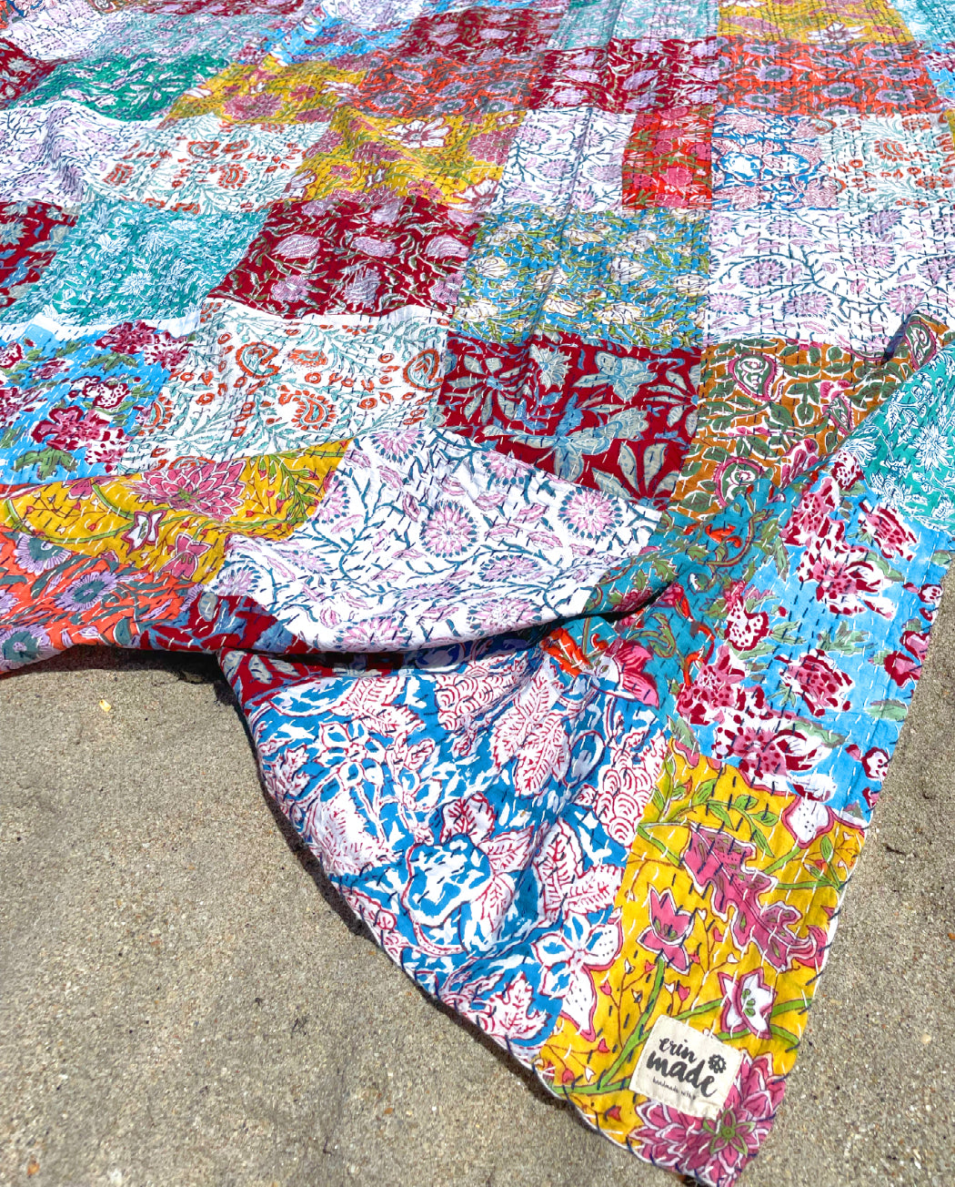 MultiColored Patchwork Quilt - Erin Made