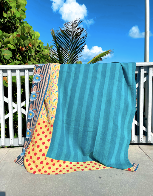 Kantha Quilt
