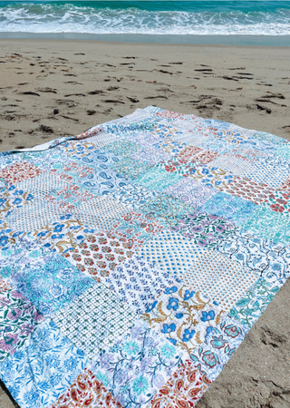 Neutral Patchwork Quilt