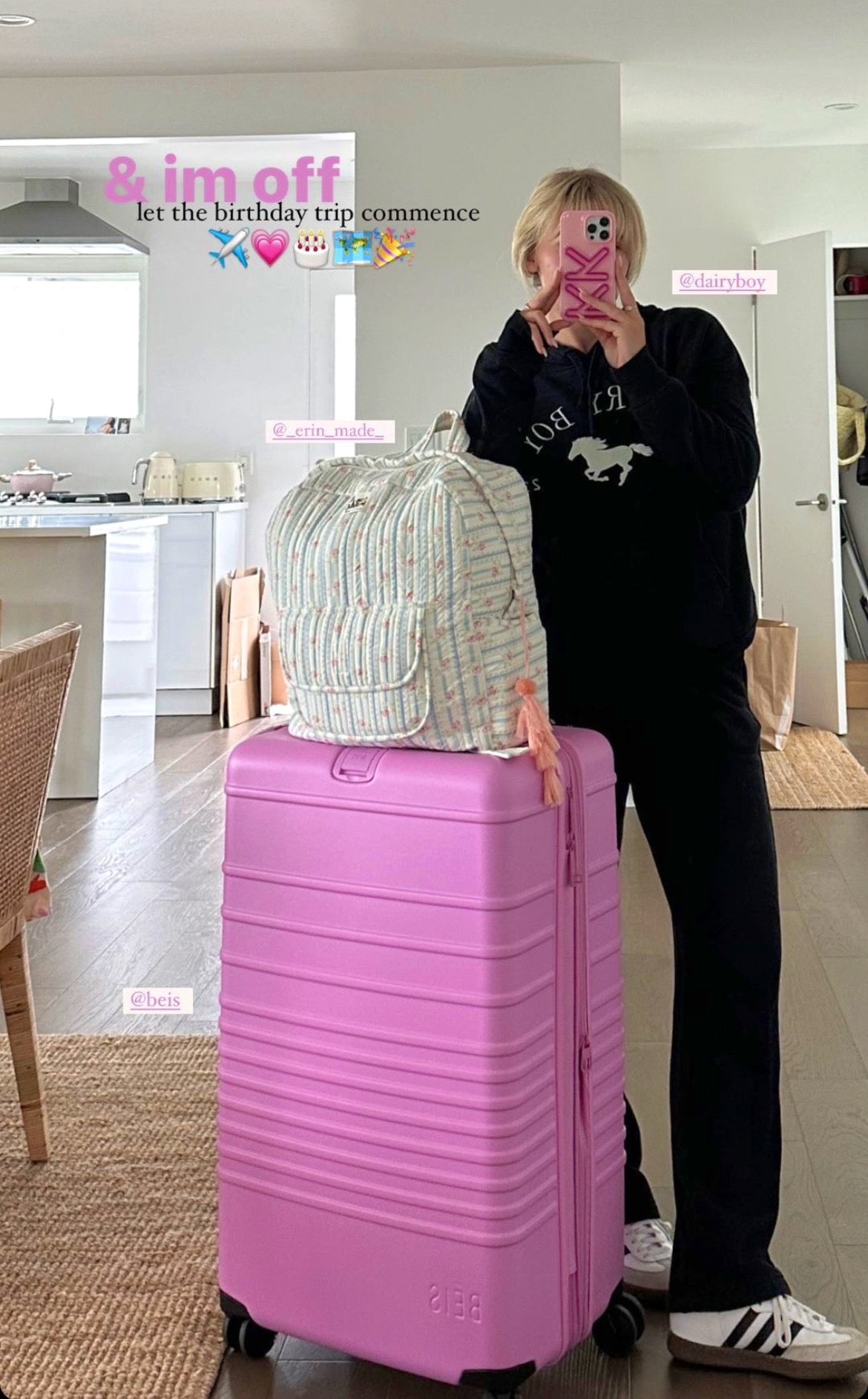 Tessa Quilted Backpack - Erin Made