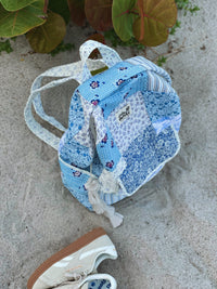 Quinn Patchwork Quilted Backpack