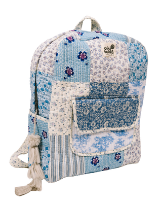 Quinn Patchwork Quilted Backpack