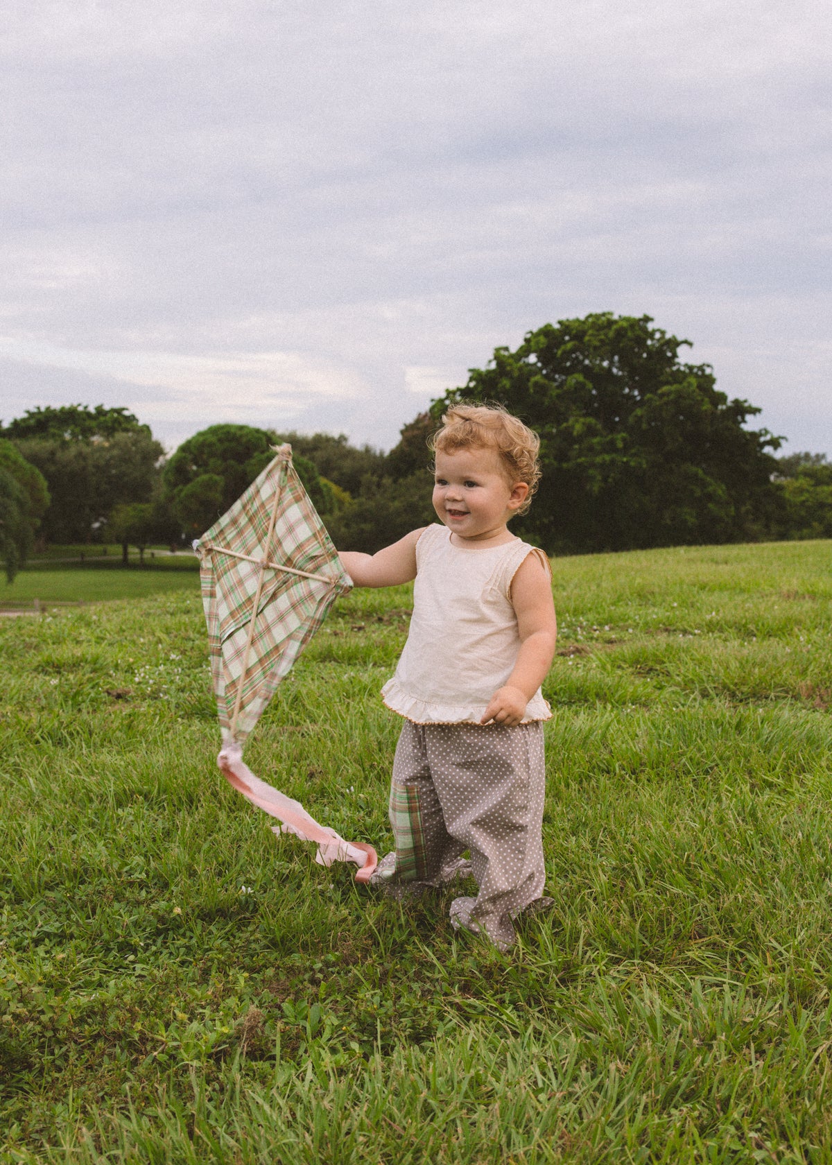 Sweet Pea Pant - Cocoa/Cream