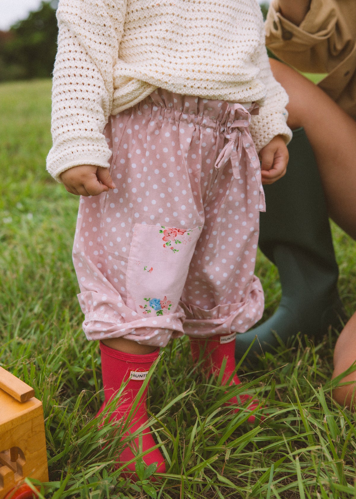 Sweet Pea Pant - Rose/Cream