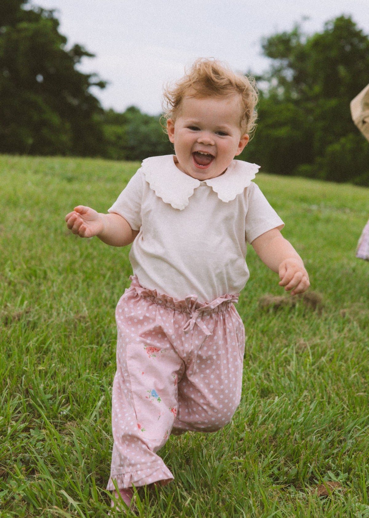 Sweet Pea Pant - Rose/Cream