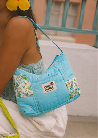 Stevie Shoulder Bag - Blue Raspberry