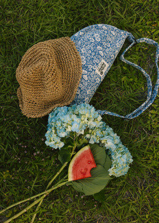 Ana Quilted Crescent Bag