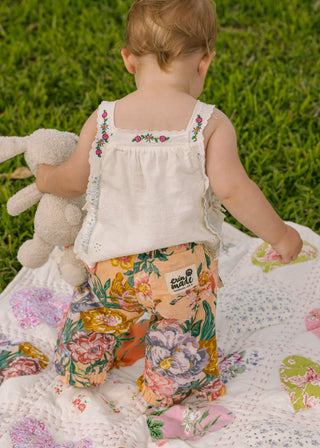 Sweet Pea Pant - Tangerine