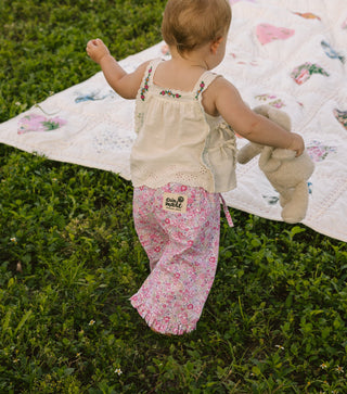 Sweet Pea Pant - Peony