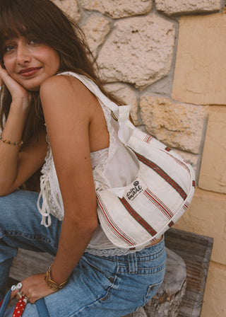 Kennedy Shoulder Bag - Stripes