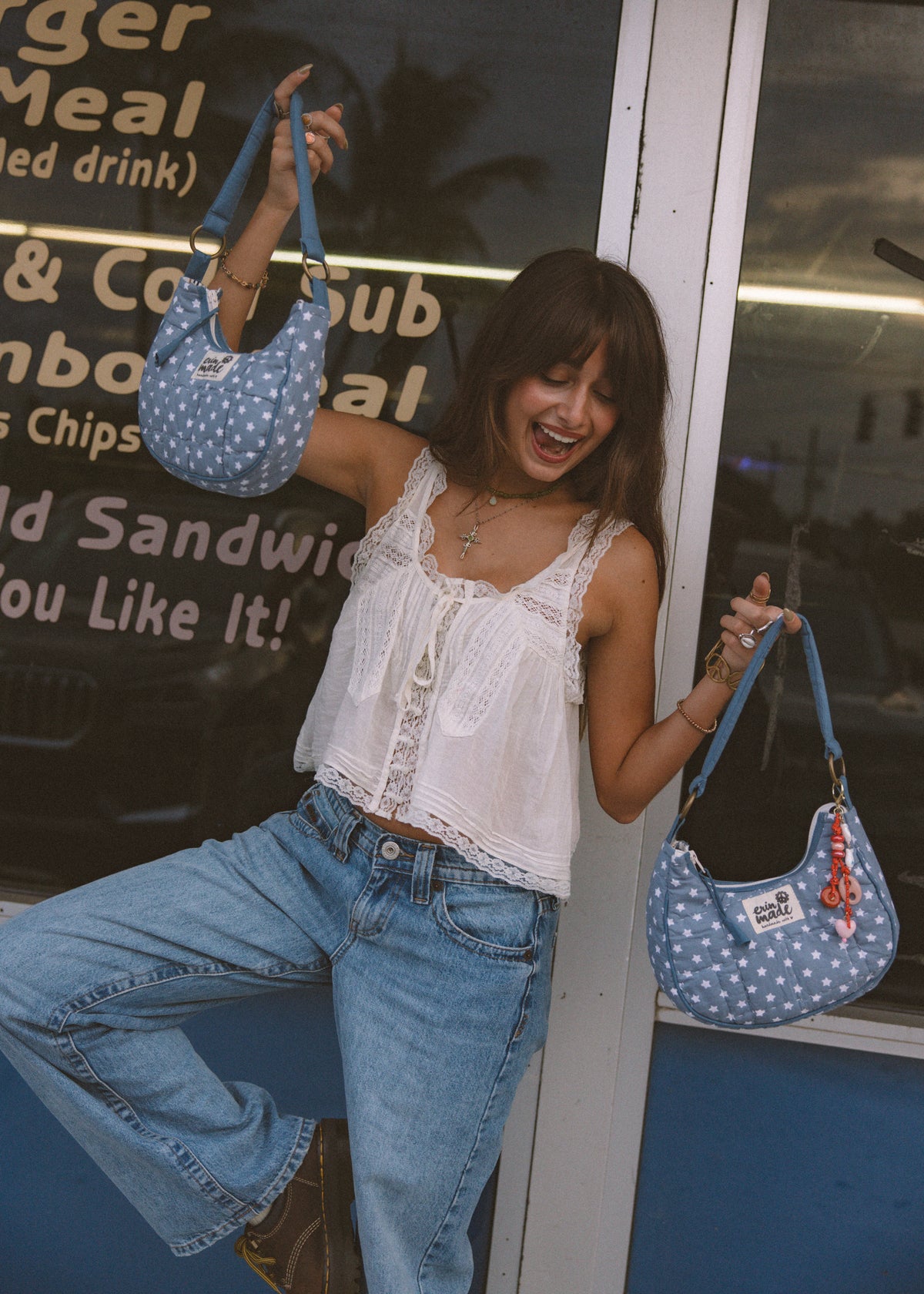 Kennedy Shoulder Bag - Stars