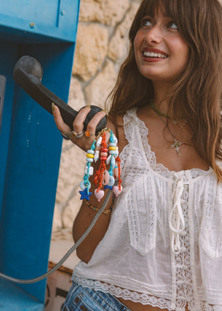 Bag Charm - Cherry
