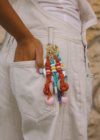 Bag Charm - Baby Blue