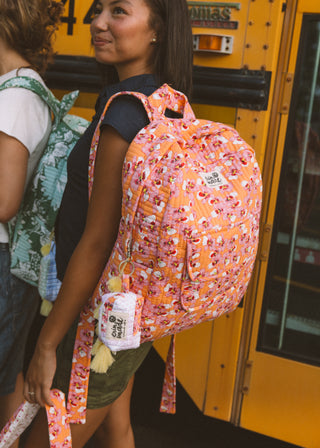 Zoe Quilted Backpack