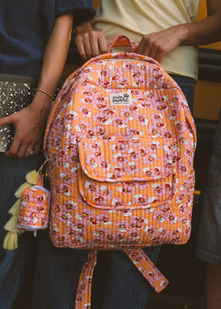 Zoe Quilted Backpack