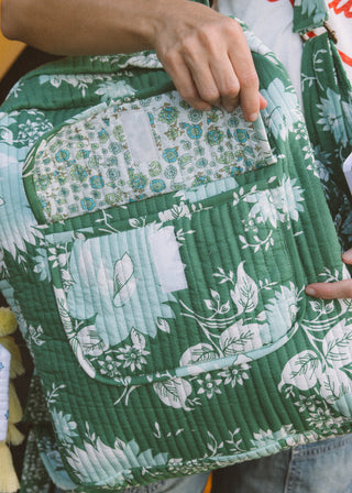 Olivia Quilted Backpack