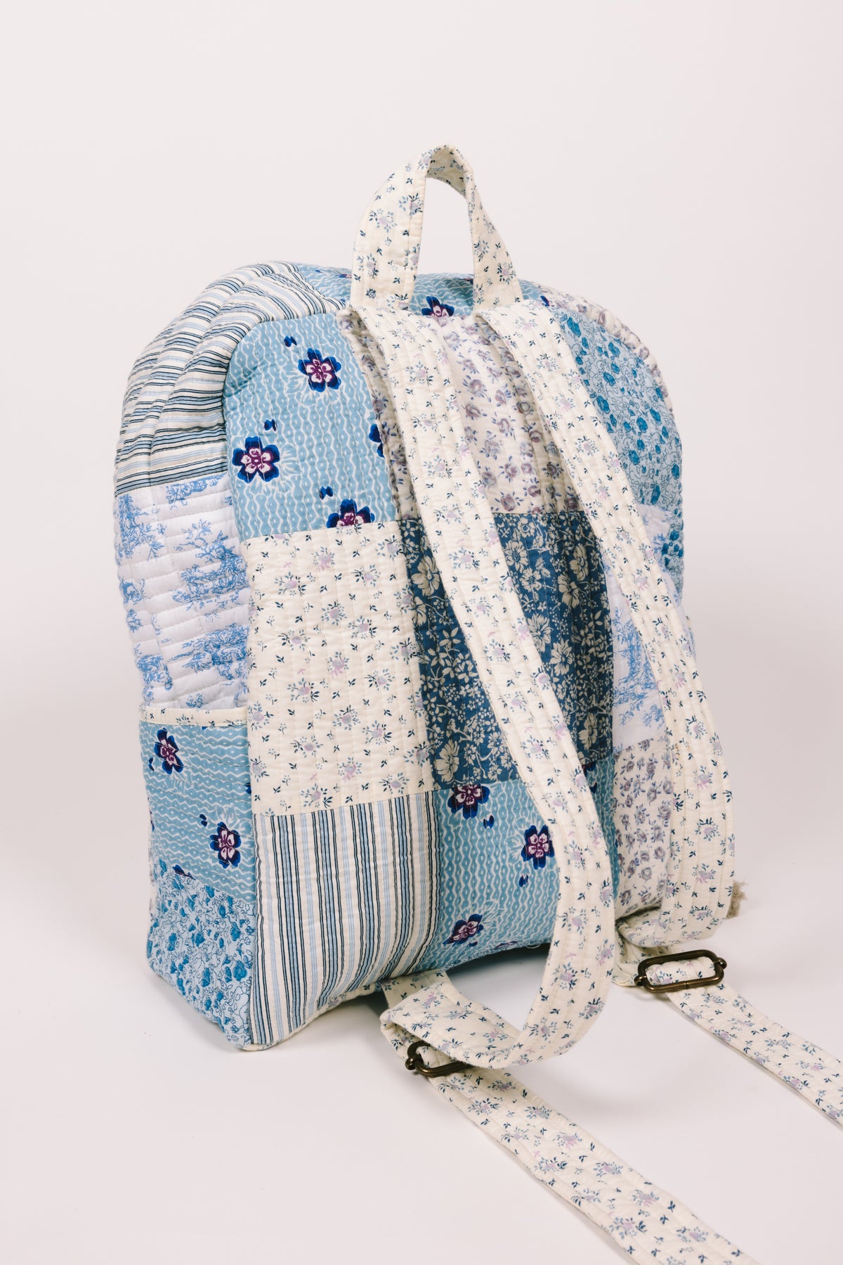 Quinn Patchwork Quilted Backpack - Erin Made