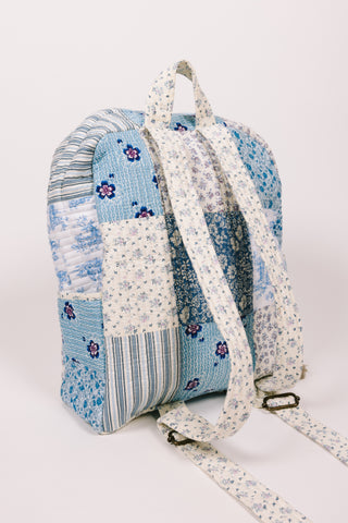 Quinn Patchwork Quilted Backpack