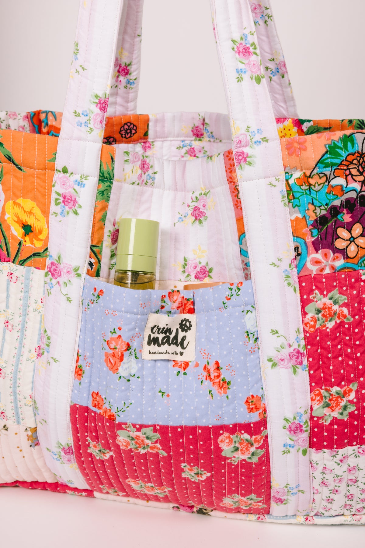 Isabelle Patchwork Weekender - Erin Made