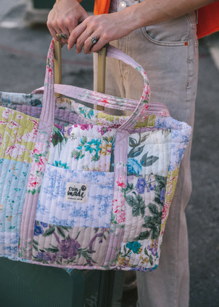 Sadie Patchwork Weekender