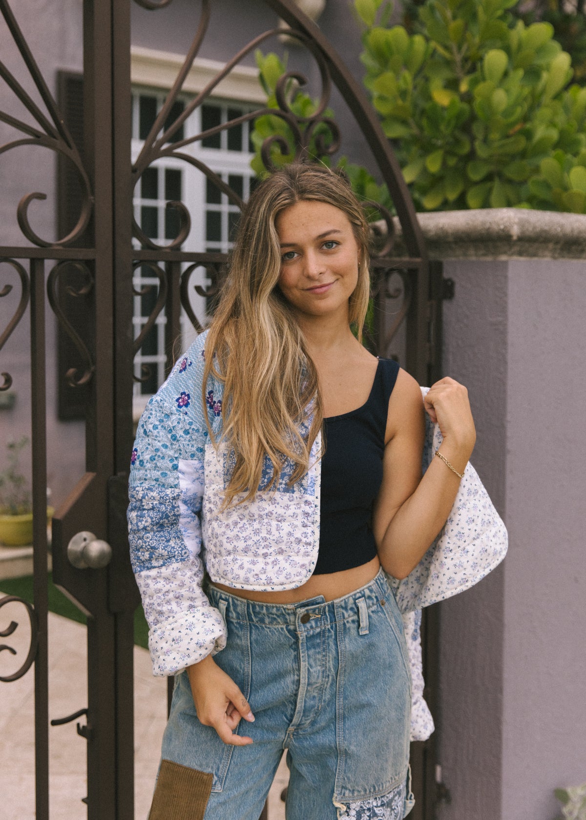 Quinn Patchwork Quilted Jacket - Erin Made