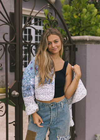 Quinn Patchwork Quilted Jacket