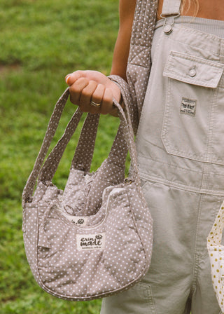 Ginny Shoulder Bag - Cocoa/Cream