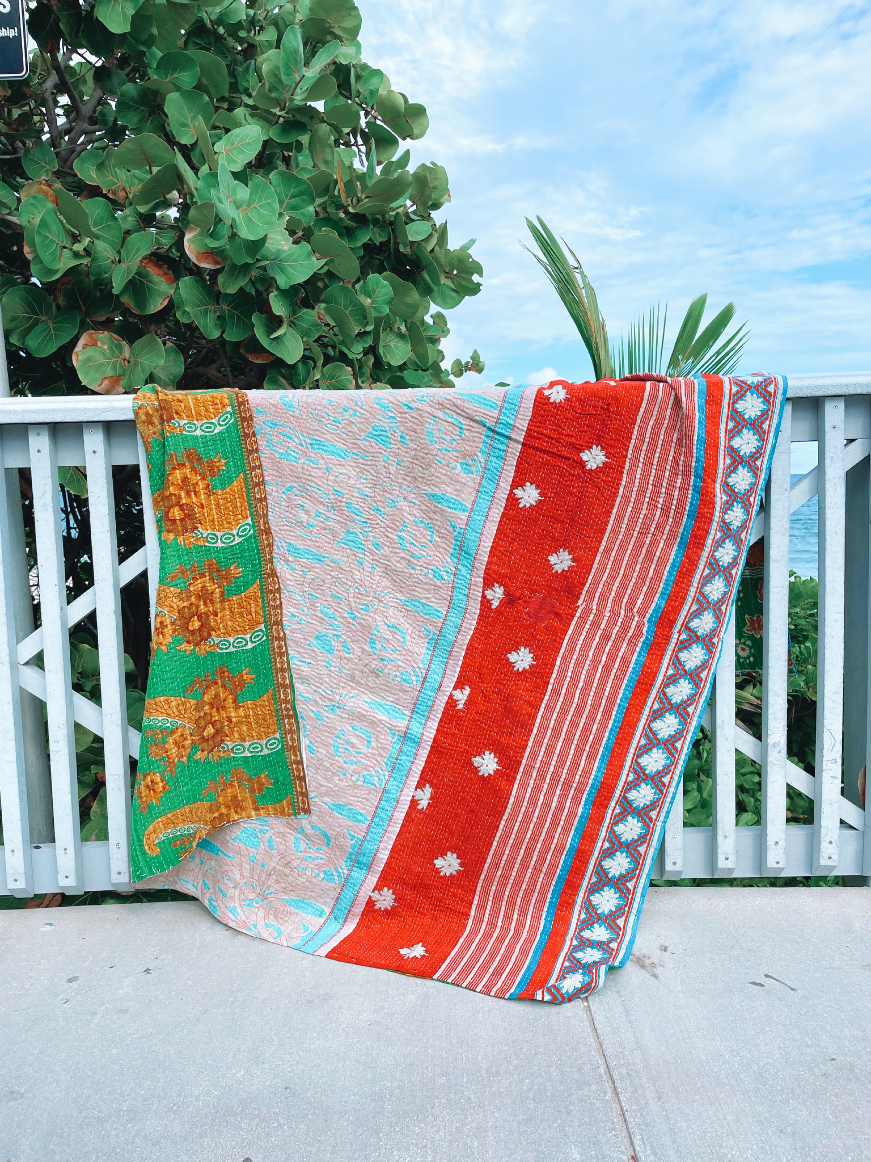 Kantha quilt hot sale