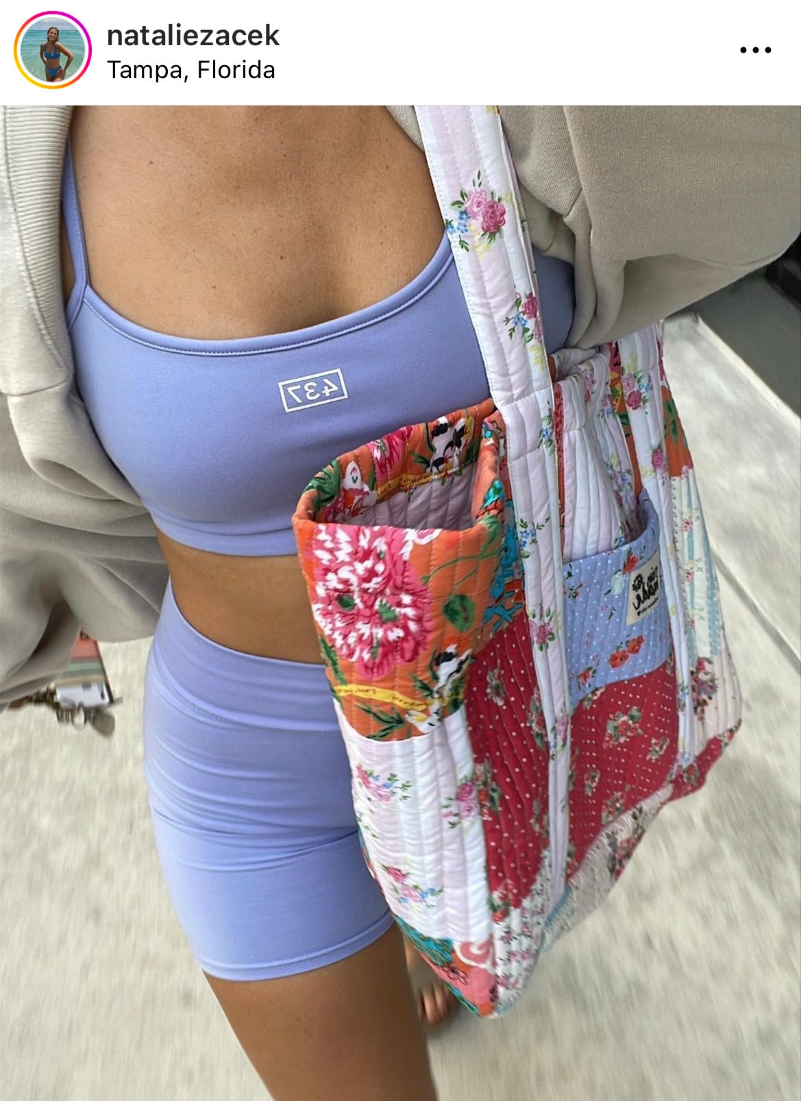 Isabelle Patchwork Weekender - Erin Made