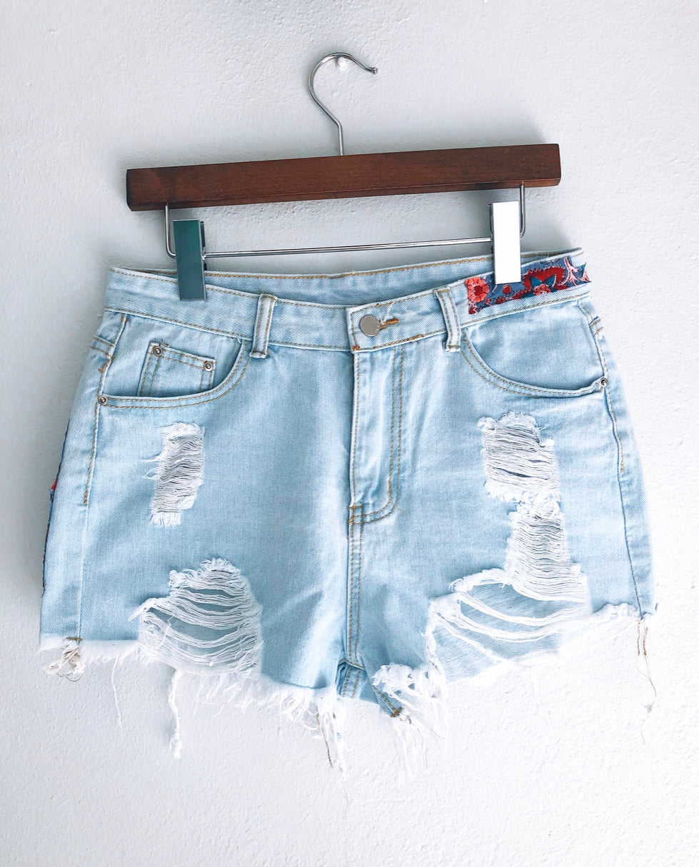 Patch Shorts (M) - ErinMade