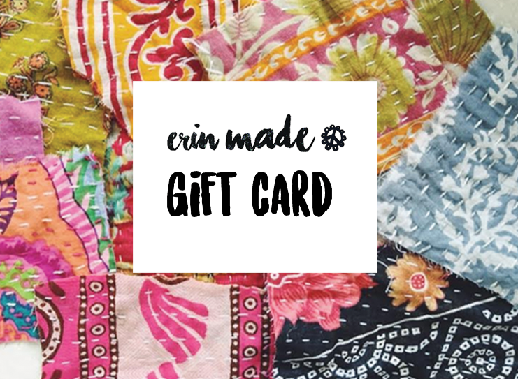 Virtual Gift Card - ErinMade