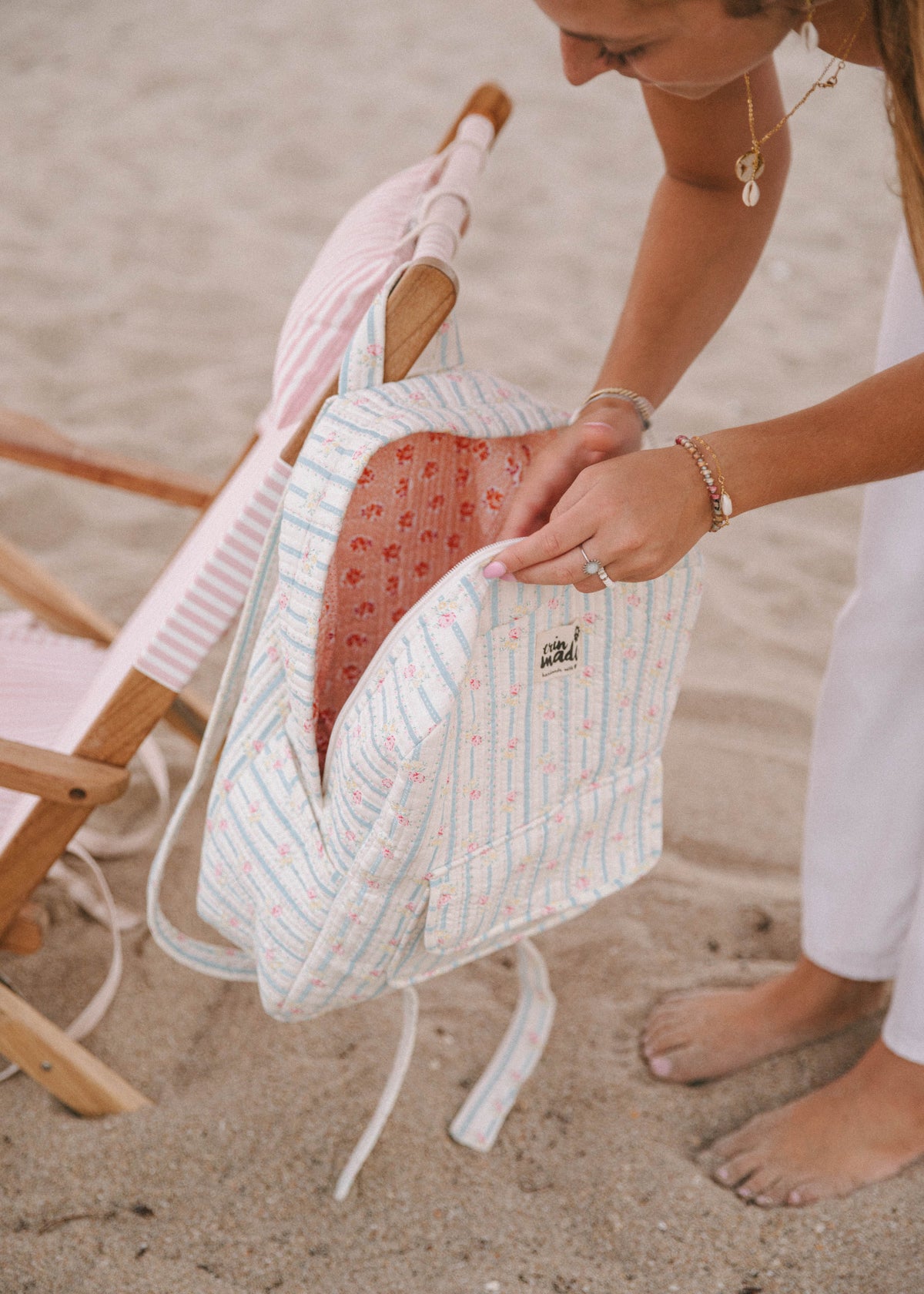 Tessa Quilted Backpack - Erin Made
