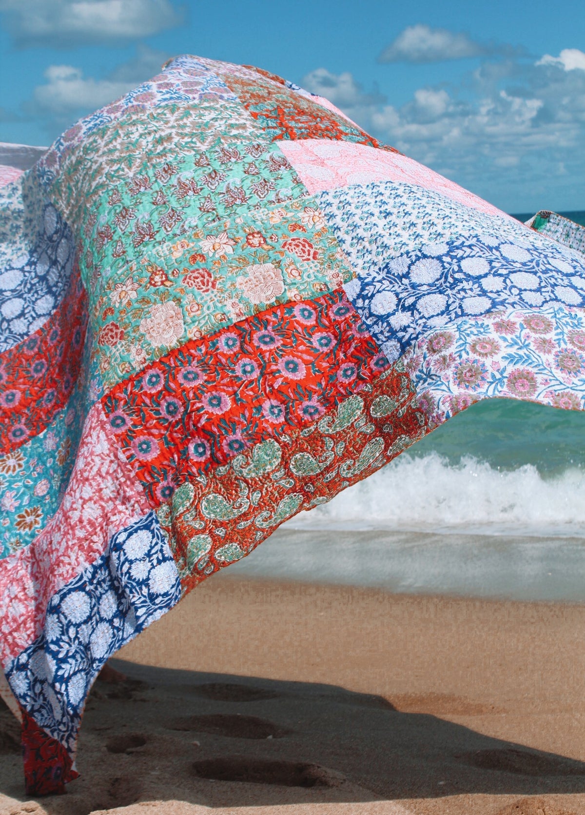 MultiColored Patchwork Quilt - ErinMade